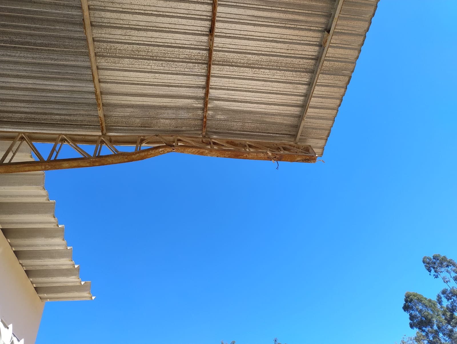 Laudo estrutural de cobertura — avaliação de integridade