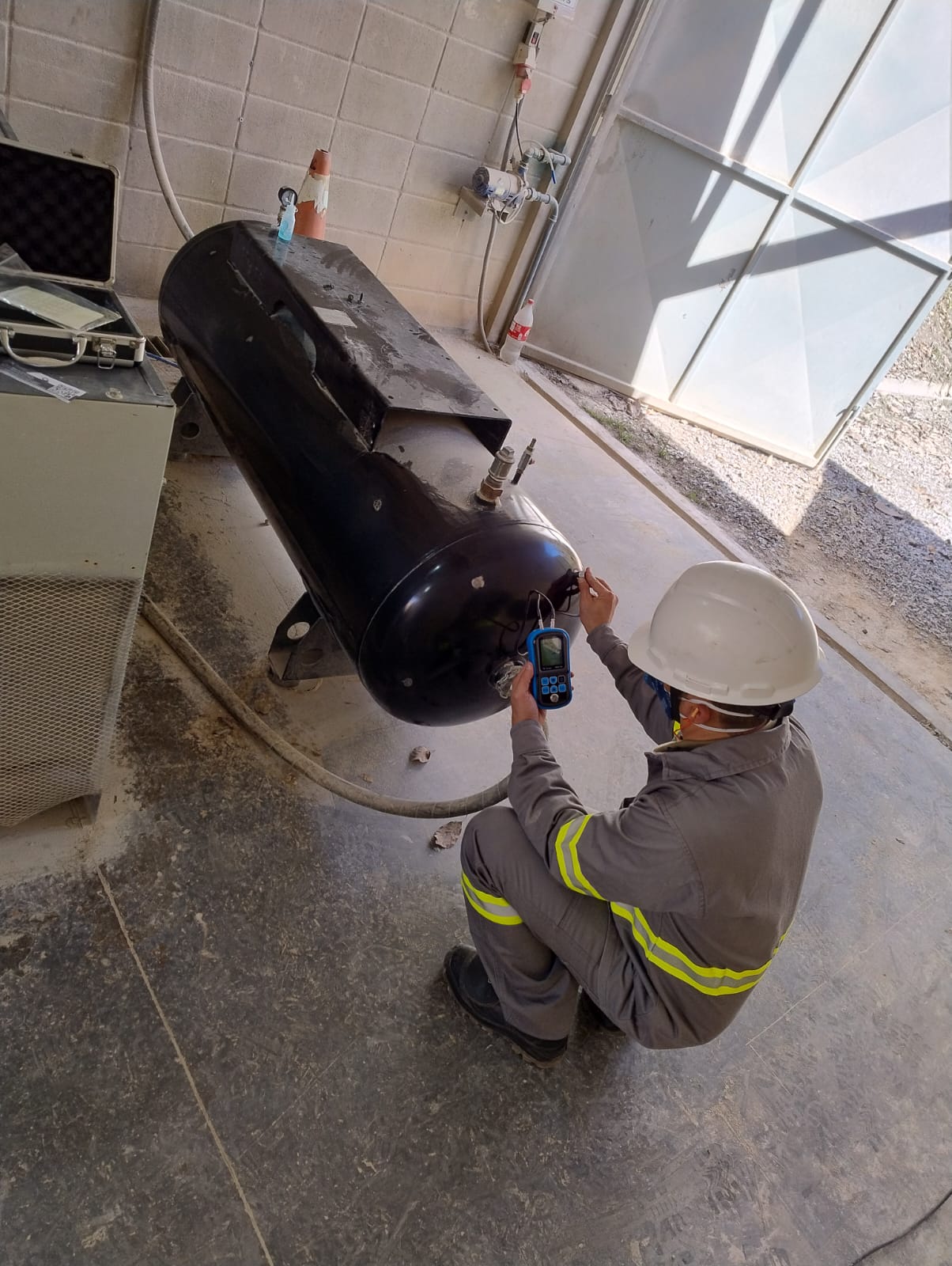 Inspeção de vaso de pressão NR-13